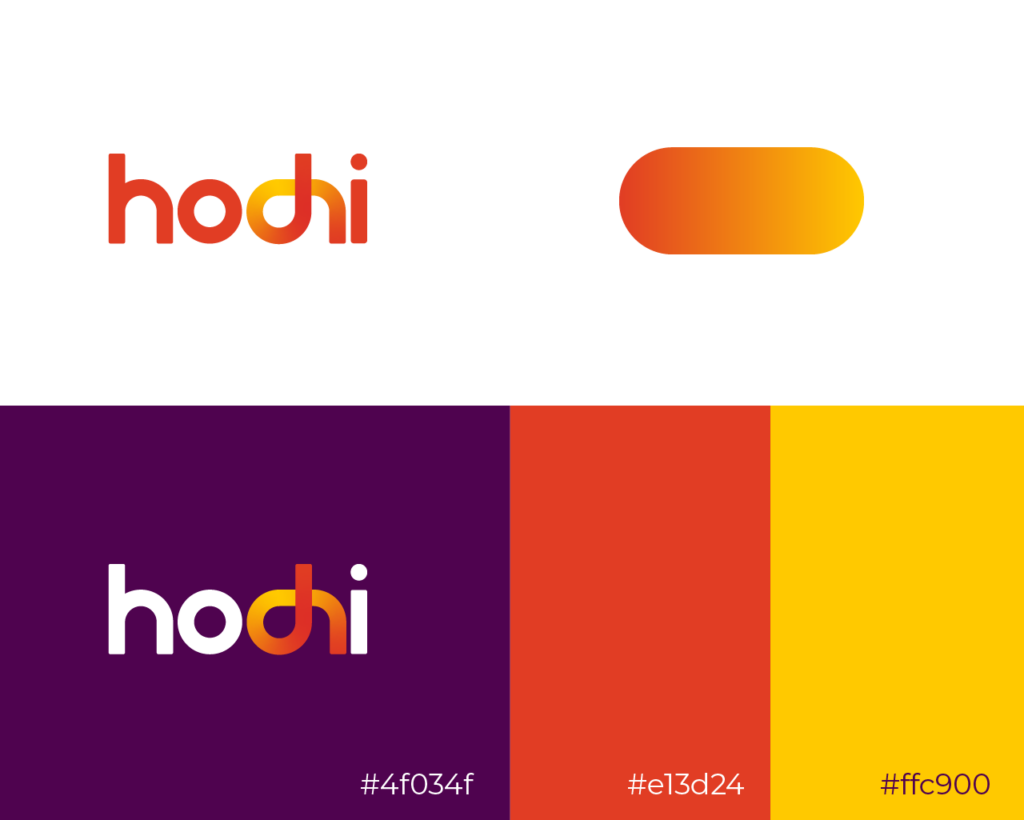 hodhi logo color scheme